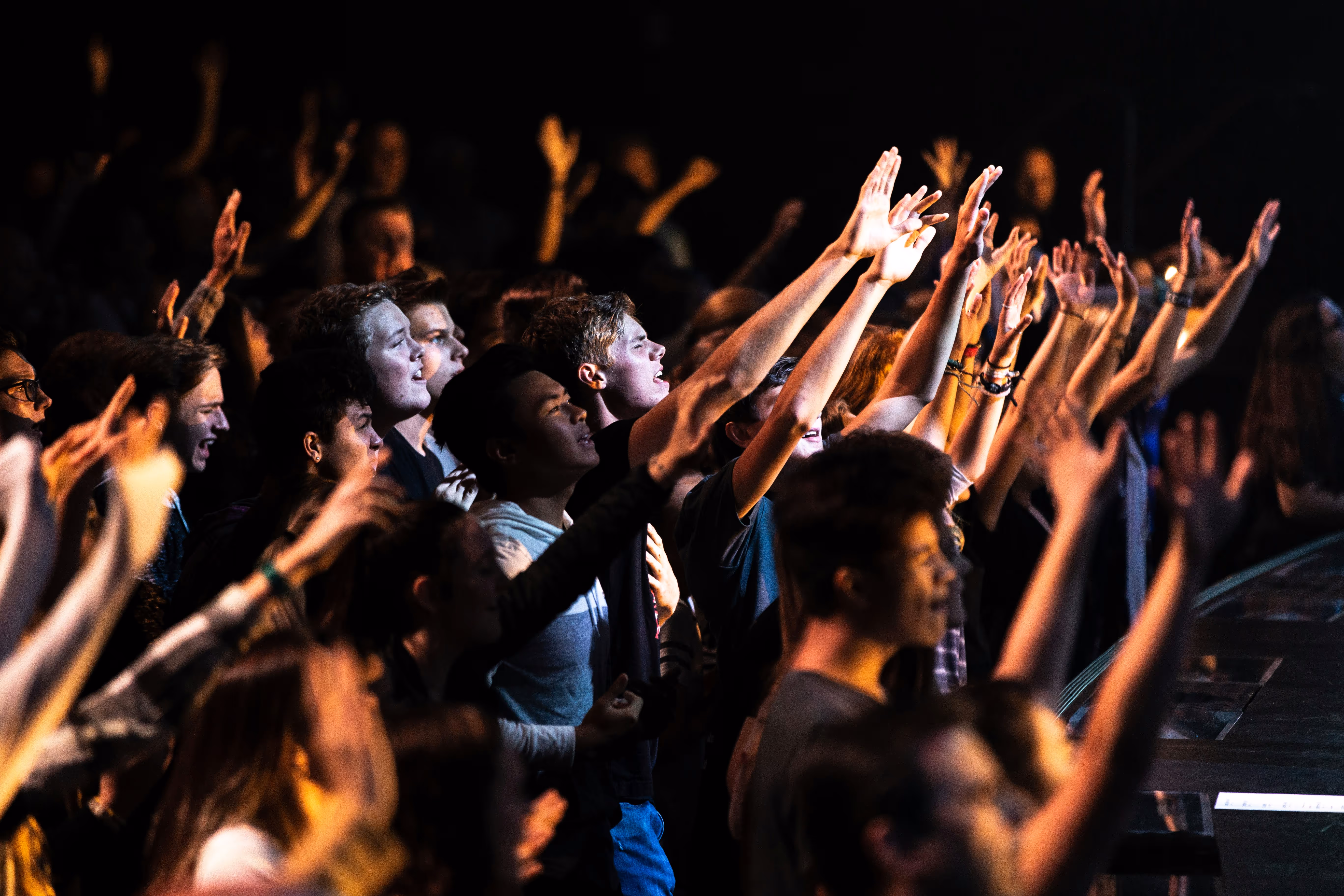 Gen Z in worship at AWAKE America