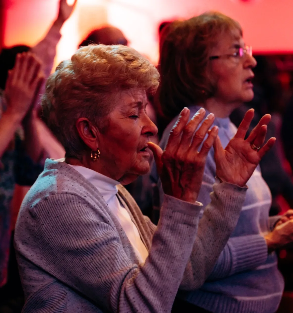 Portrait of JoAnne from Massachusetts, AWAKE America faith revival attendee