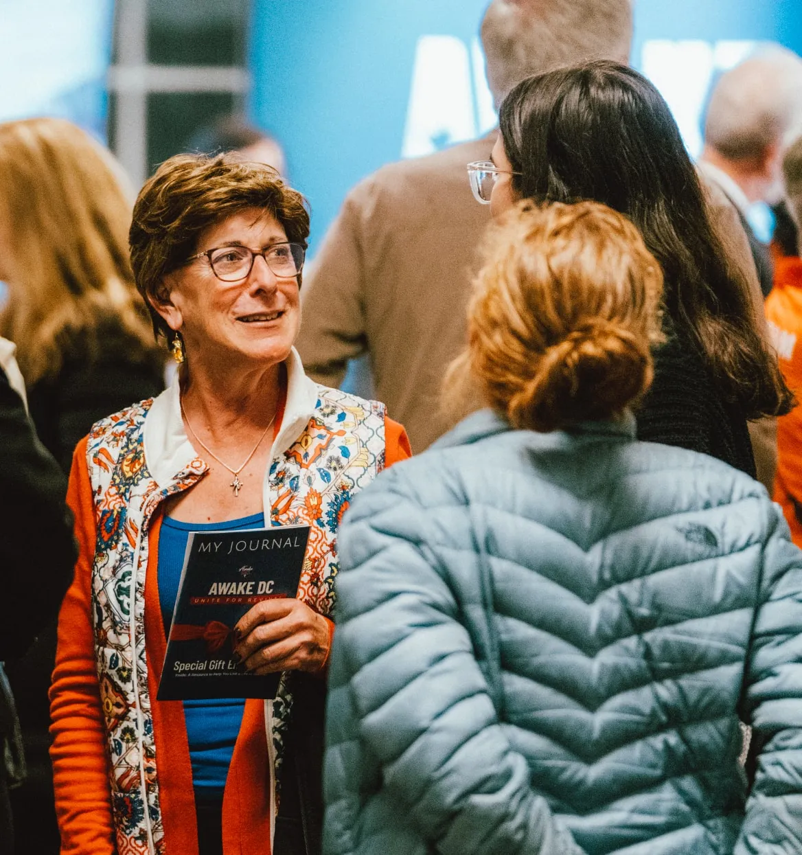 Portrait of Carrie from Virginia, AWAKE America faith revival attendee