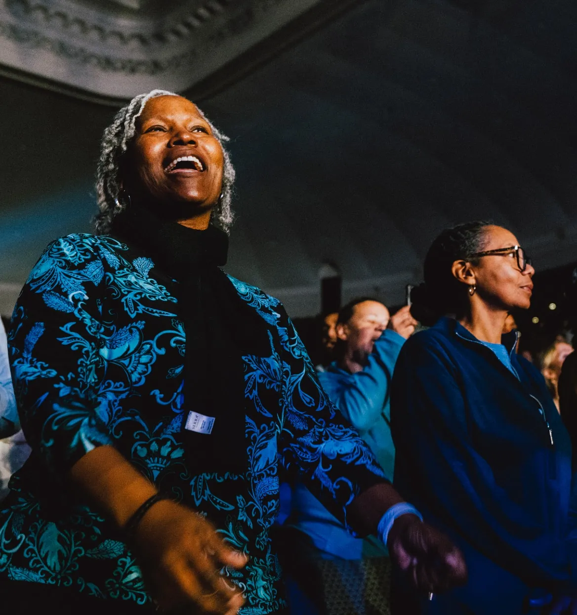 Portrait of Yvette from Washington D.C., AWAKE America faith revival attendee