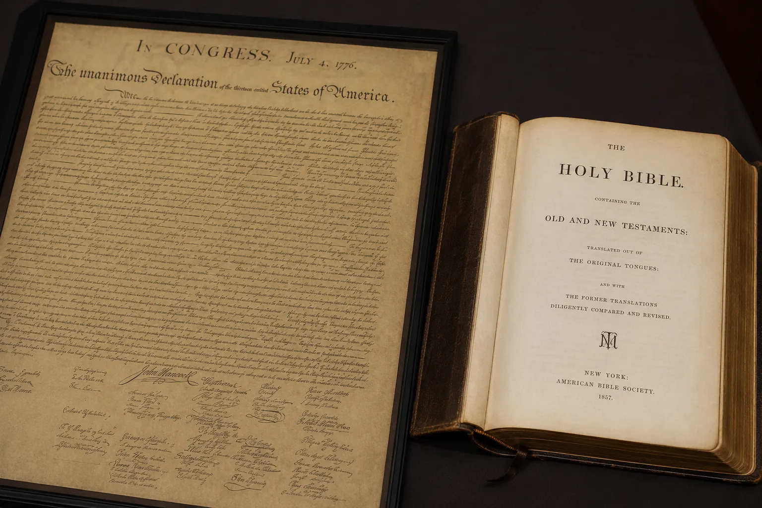 AWAKE America - The Declaration of Independence and the Greater Declaration of the Gospel