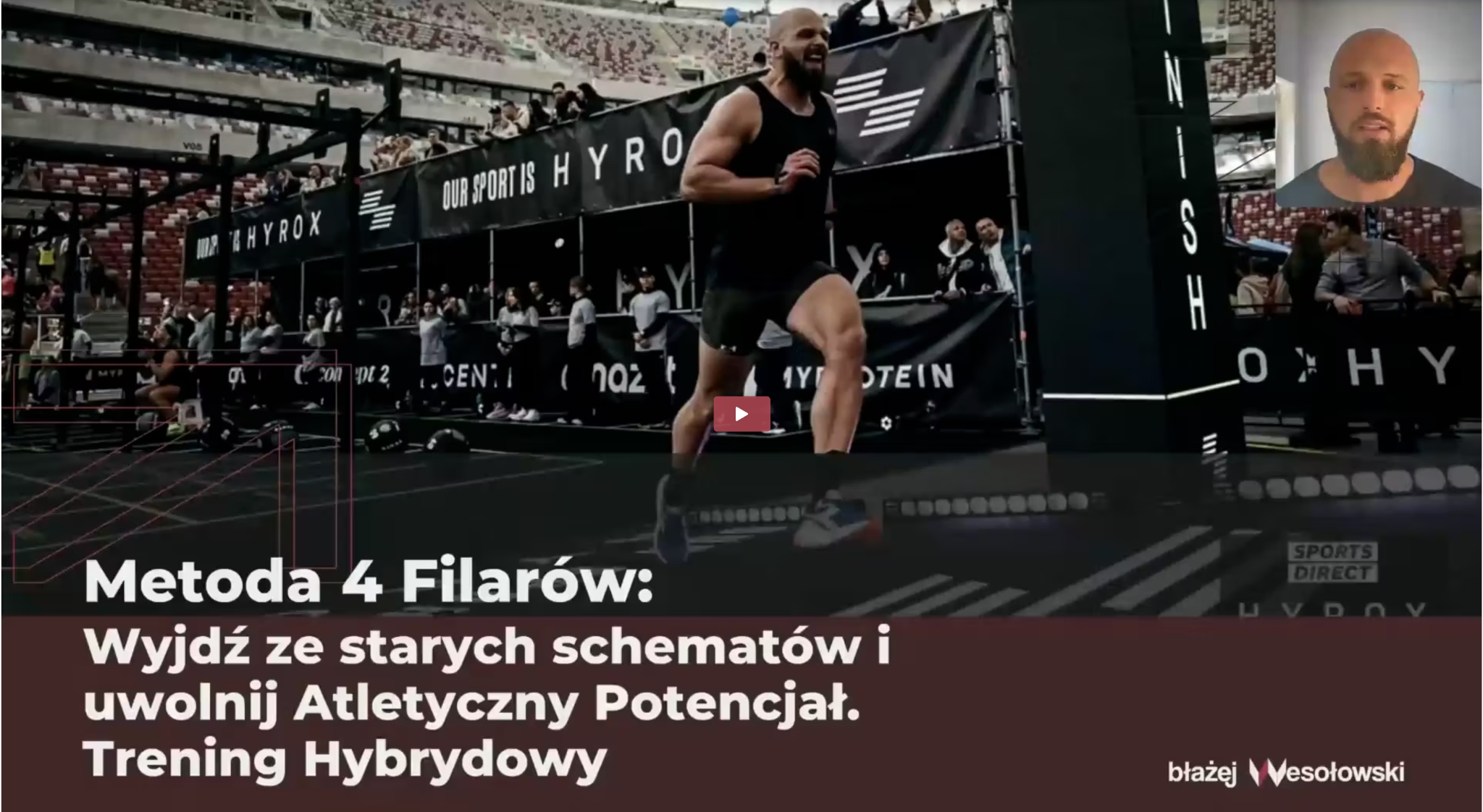 Metoda 4 Filarów: Trening Hybrydowy Błażej Wesołowski
