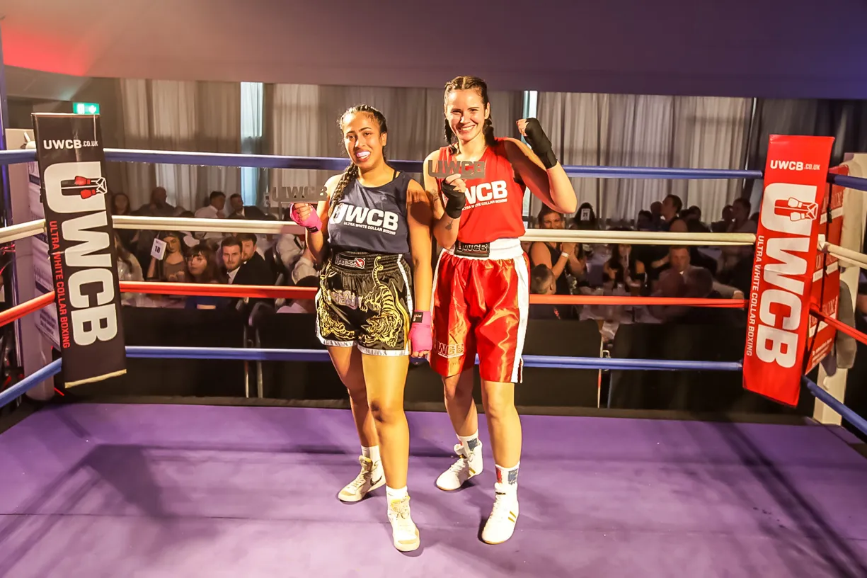ultra white collar boxing women