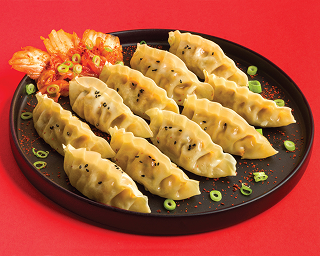 10x dumplings with tofu and vegetables