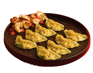 10x dumplings with shrimp and vegetables