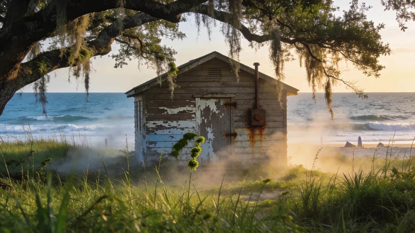 Coastal Virginia Beach, VA landscape illustrating humidity challenges impacting homes
