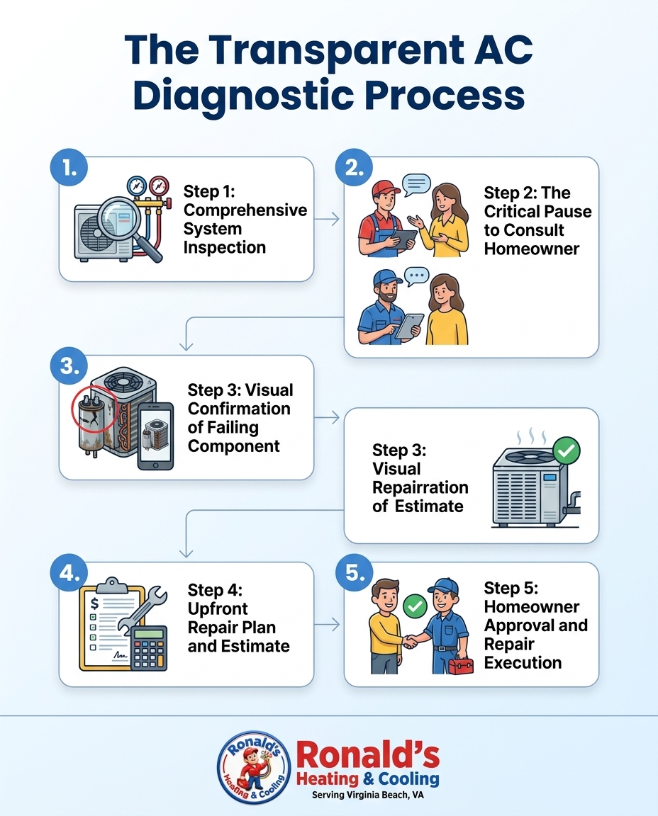 The Transparent AC Diagnostic Process