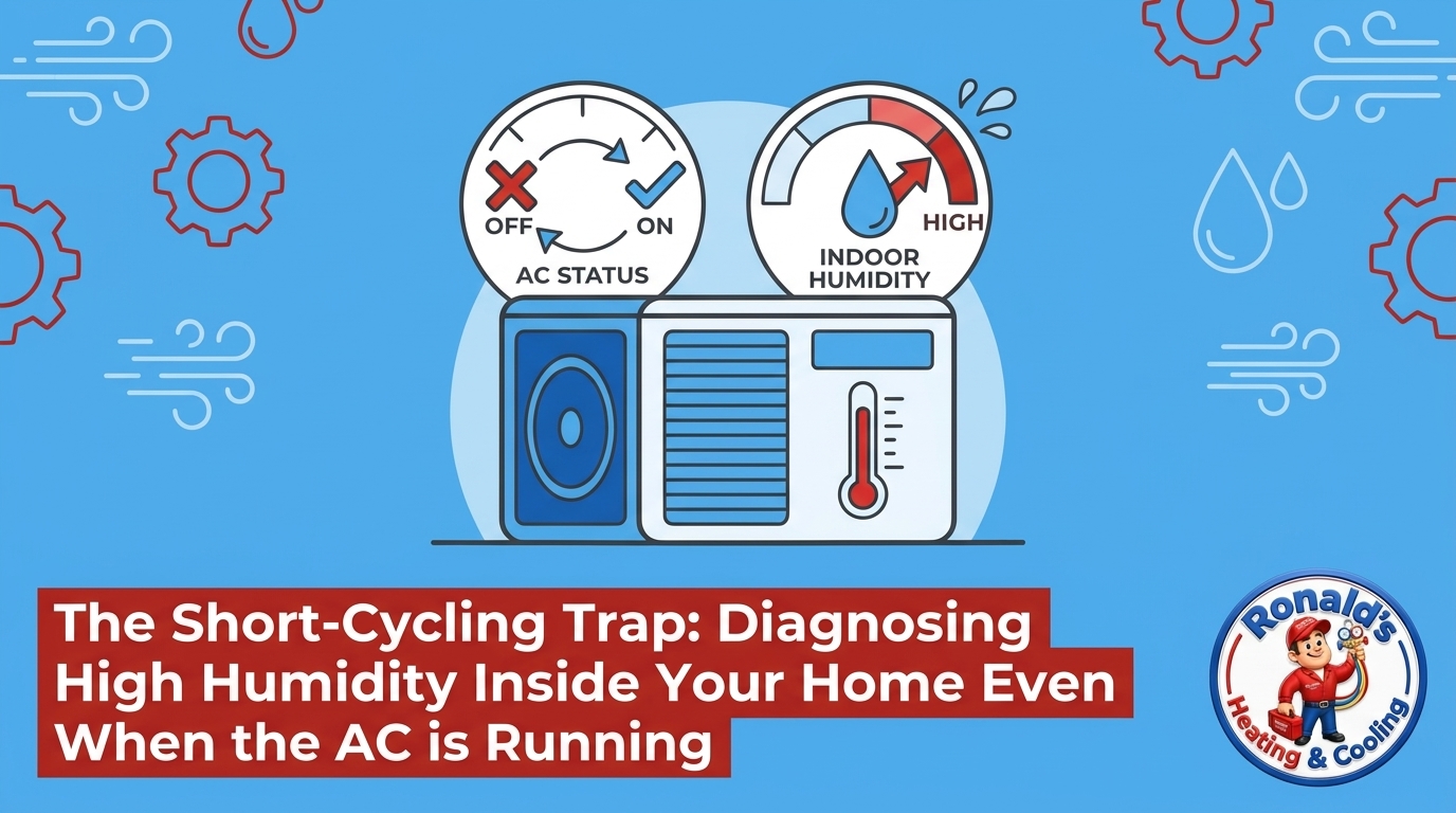 Diagnosing High Humidity Inside Your Home Even When the AC is Running
