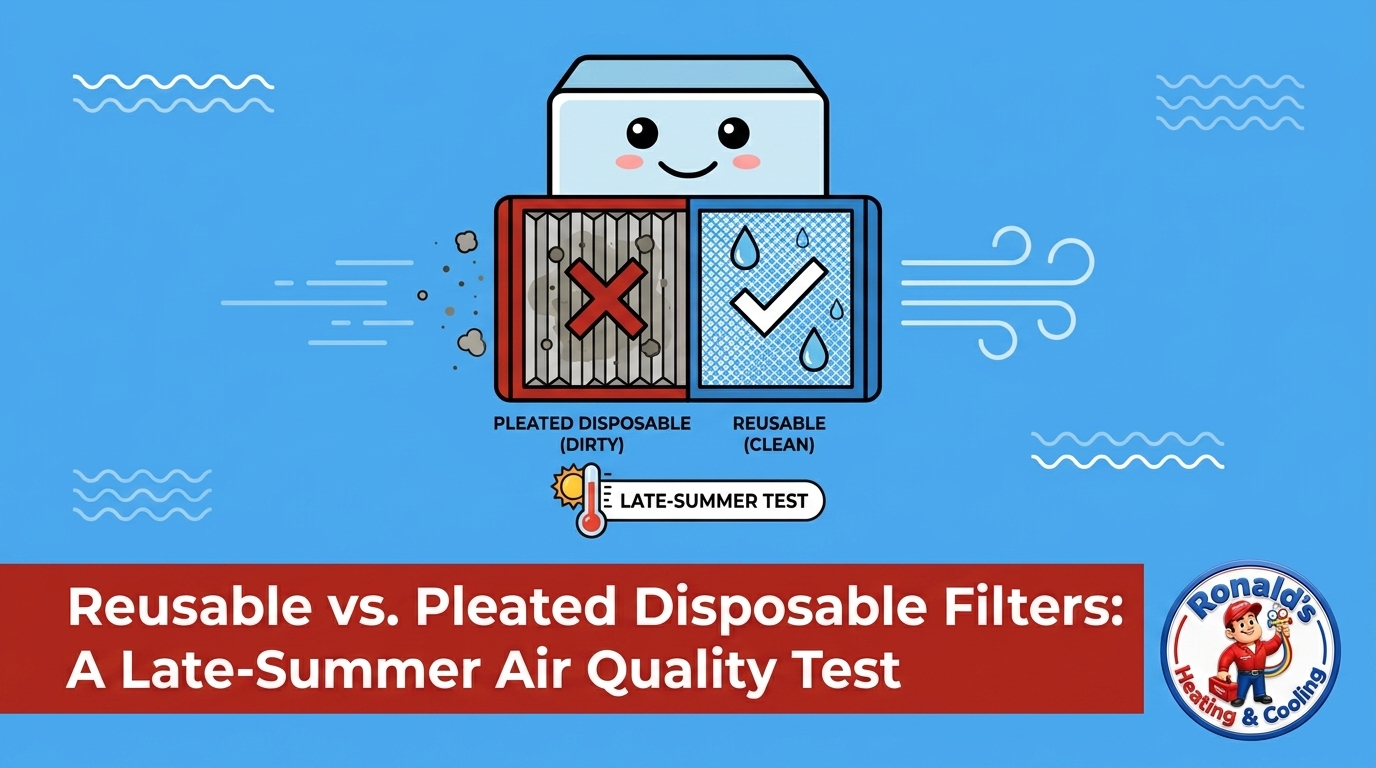 Reusable vs. Pleated Disposable Filters: A Late-Summer Air Quality Test