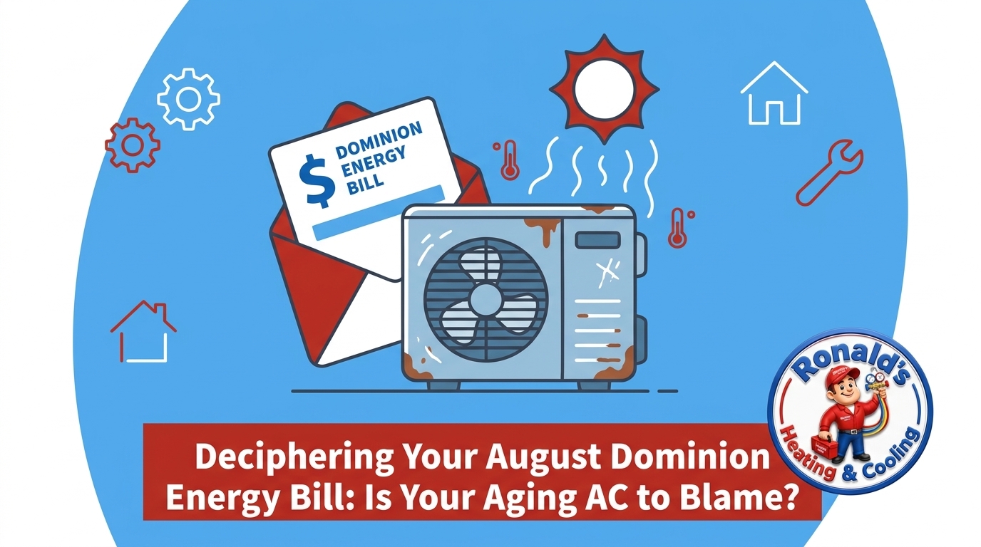 Deciphering Your August Dominion Energy Bill: Is Your Aging AC to Blame?