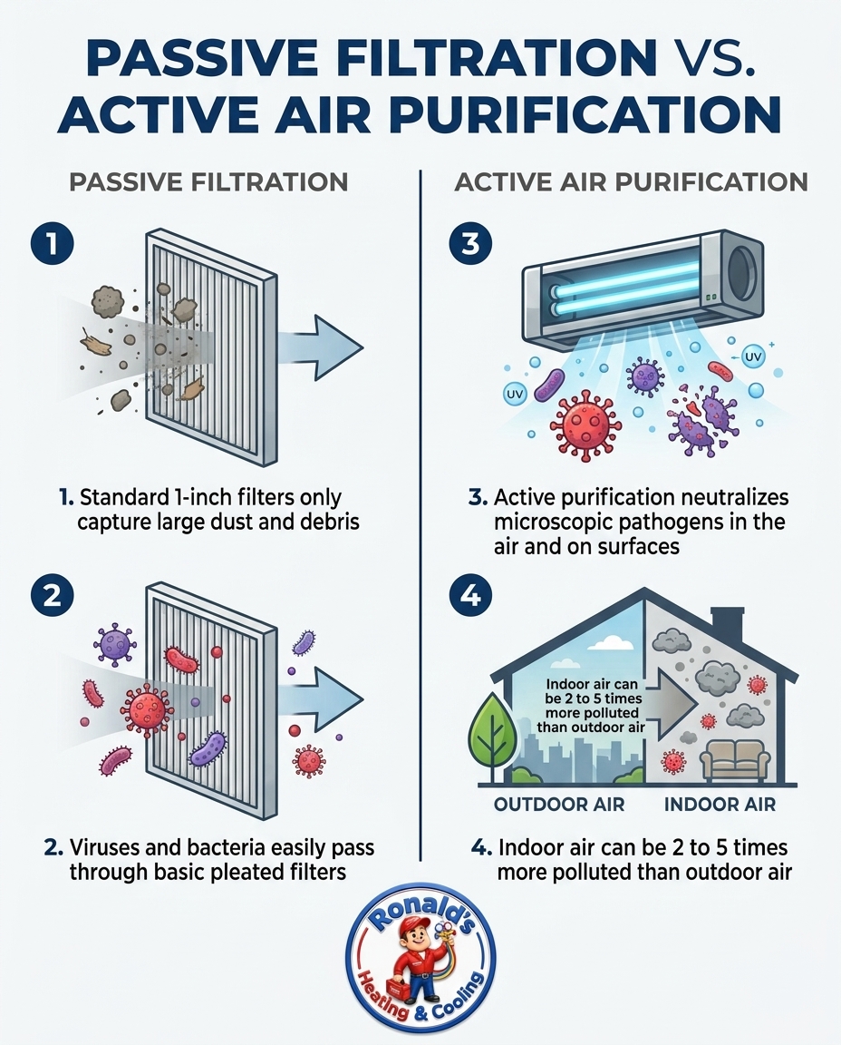 Passive Filtration vs. Active Air Purification