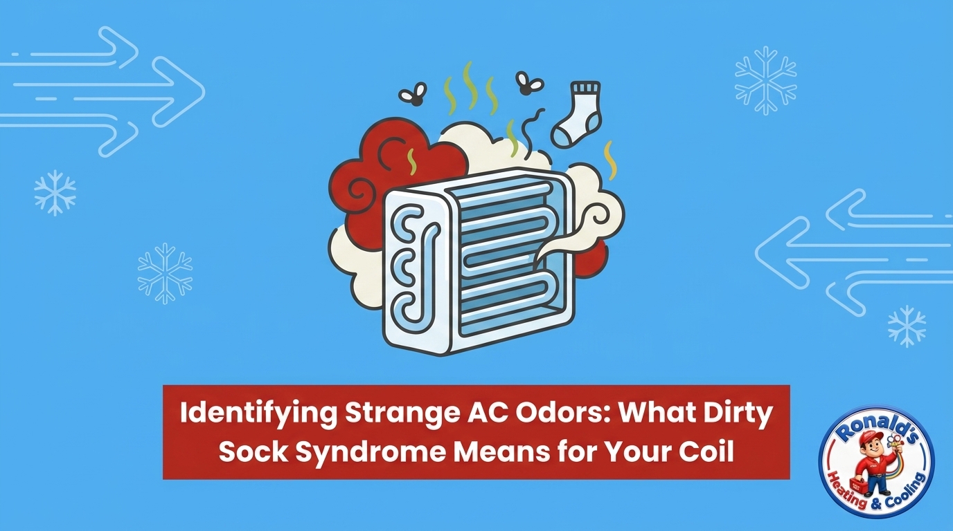 Identifying Strange AC Odors: What Dirty Sock Syndrome Means for Your Coil
