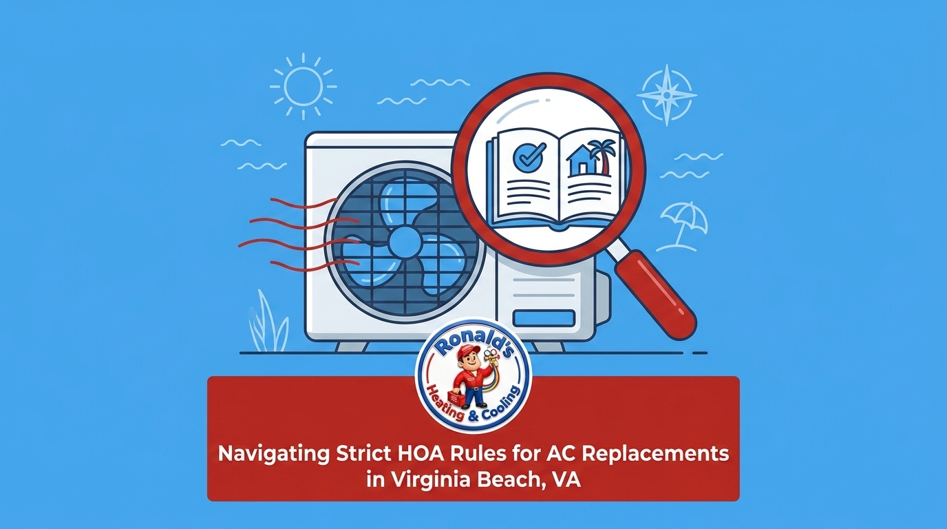 Navigating HOA Rules for AC Unit Replacements in Virginia Beach Neighborhoods