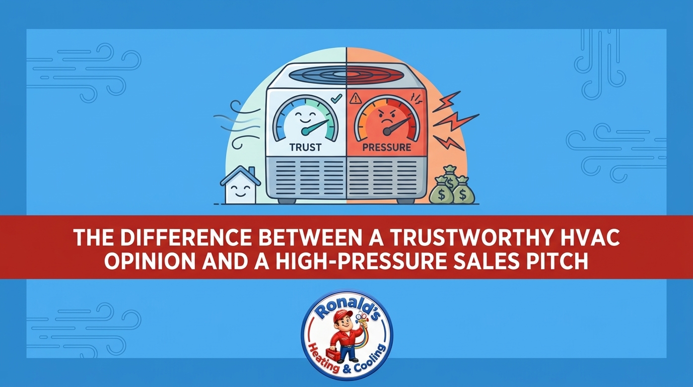 The Difference Between a Trustworthy HVAC Opinion and a High-Pressure Sales Pitch