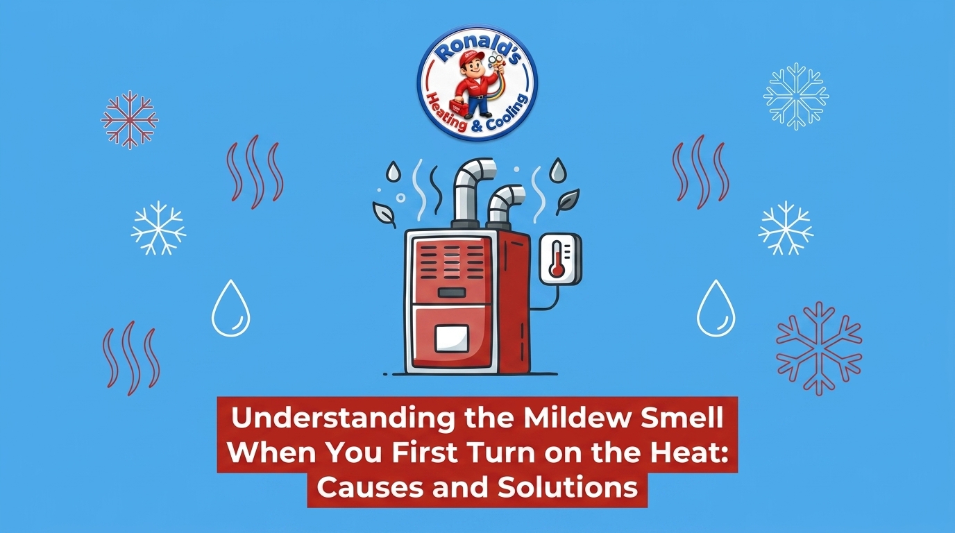 The Mildew Smell When You First Turn on the Heat: Causes and Solutions