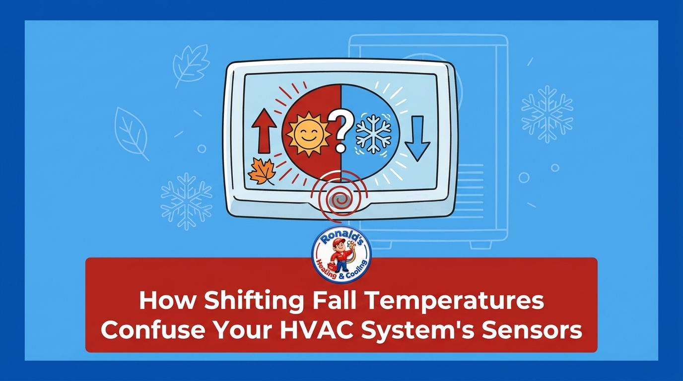 How Shifting Fall Temperatures Confuse Your HVAC System's Sensors