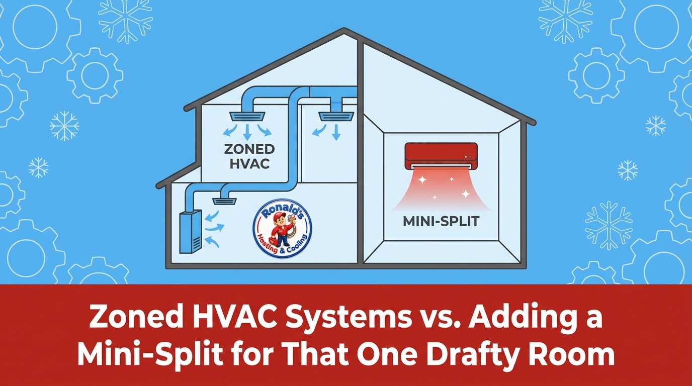 Zoned HVAC Systems vs. Adding a Mini-Split for That One Drafty Room