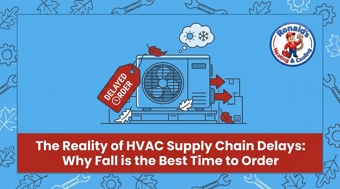 The Reality of HVAC Supply Chain Delays and Why Fall is the Best Time to Order