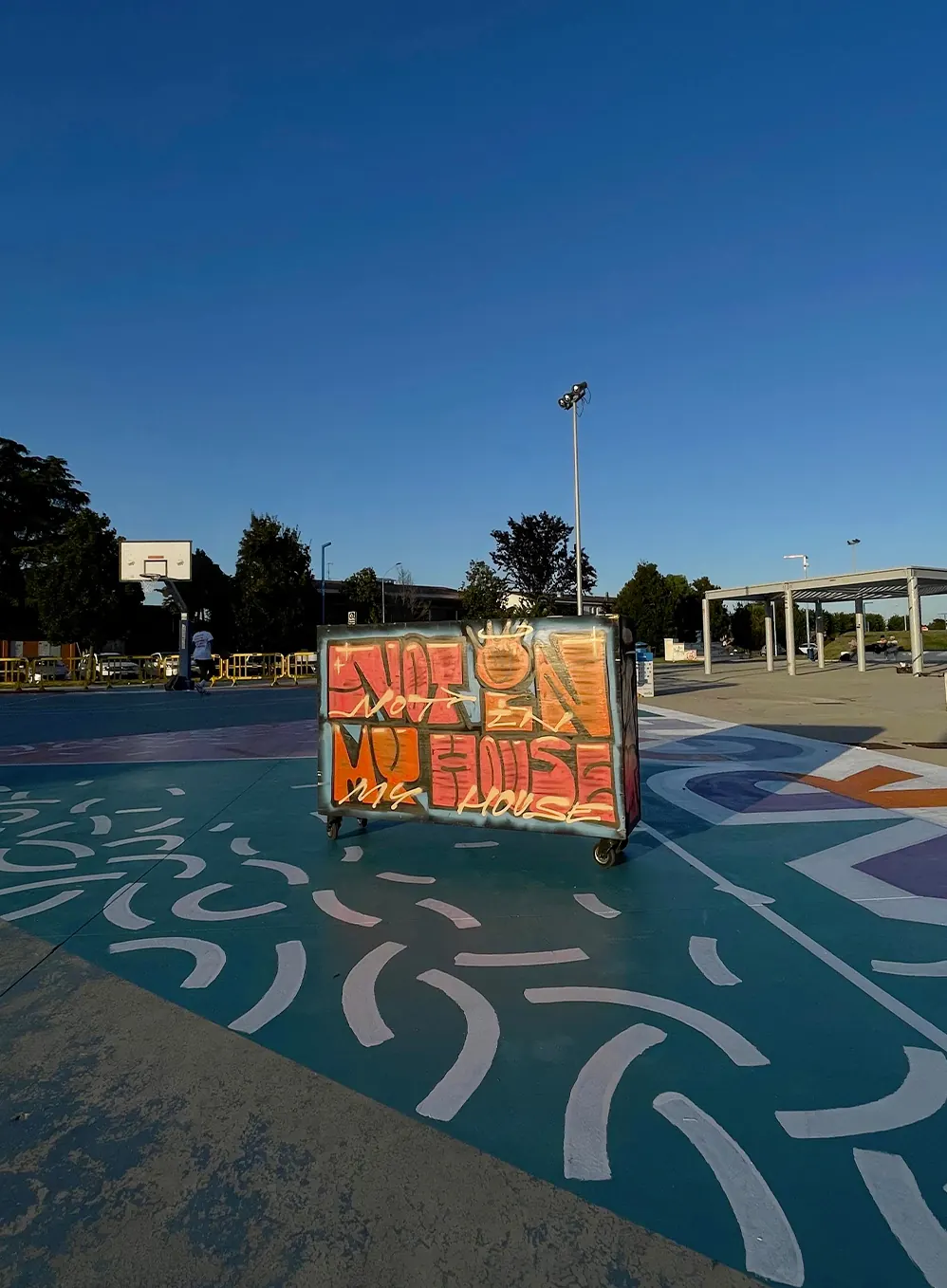 Murales playground Bargello, Bologna
