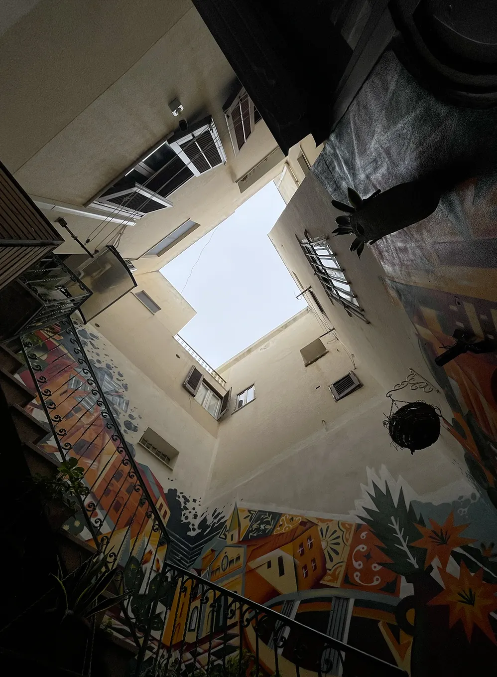 Murales Corte dei Mangioni, Marsala