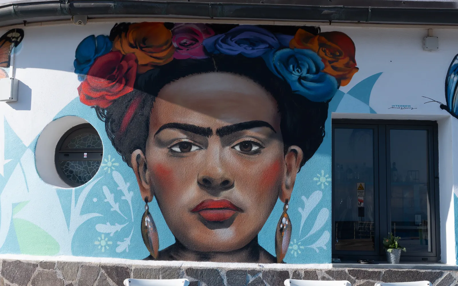 Murales Frida Kahlo, porto di Cavo d'Elba