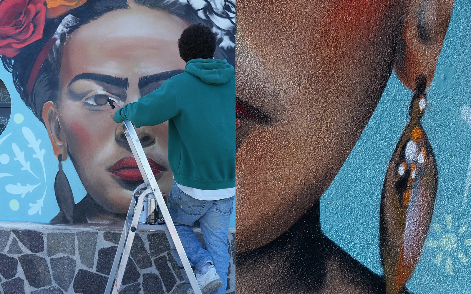 Murales Frida Kahlo, porto di Cavo d'Elba – foto 3
