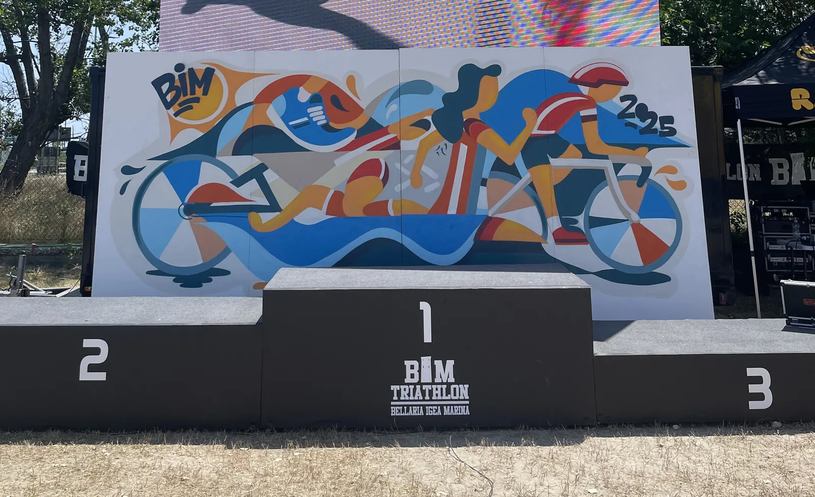 Triathlon Igea Marina – Grafica e murales – foto 1