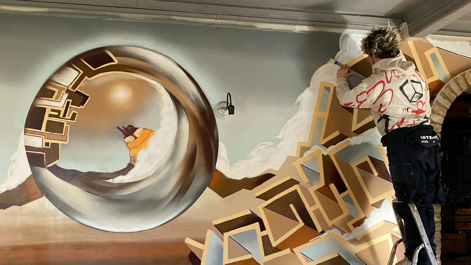 Murales Pub Divina Commedia, Reggio Emilia – foto 1