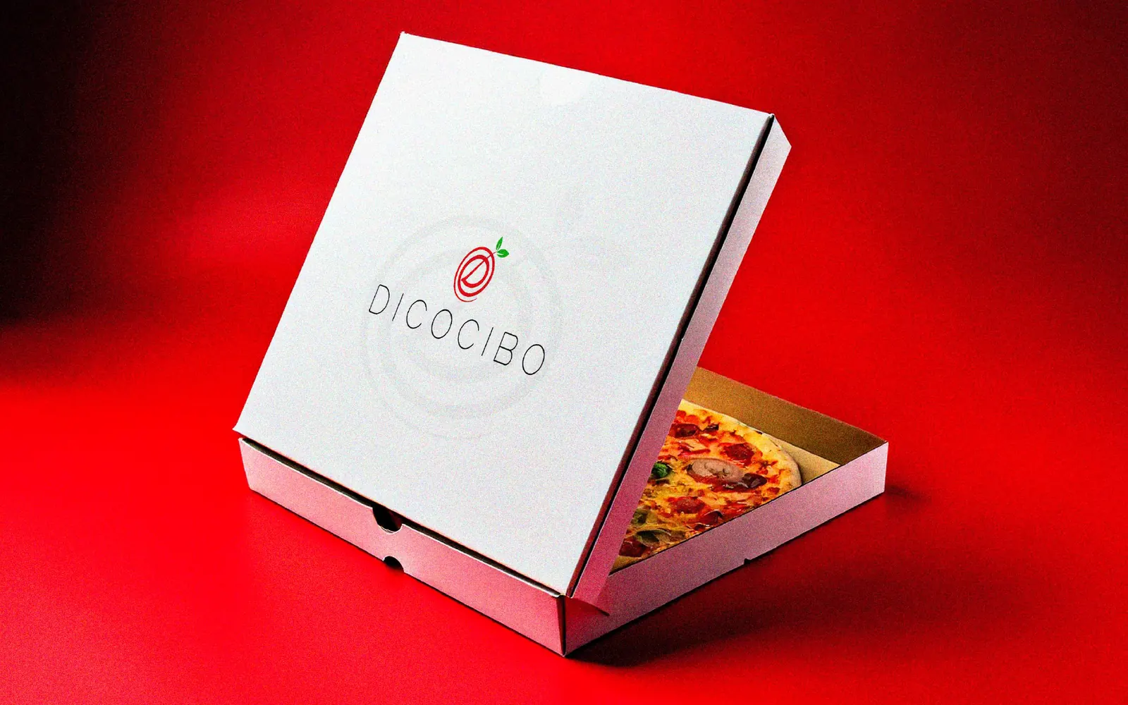 Dicocibo: Branding per una pizzeria