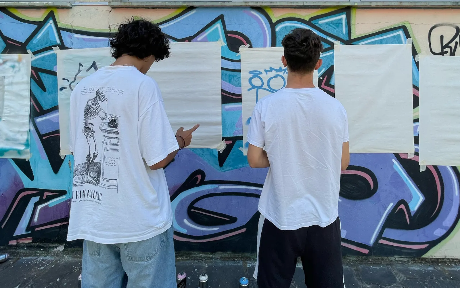 Portiamo l'arte nelle scuole: corsi di street art e creatività condivisa
