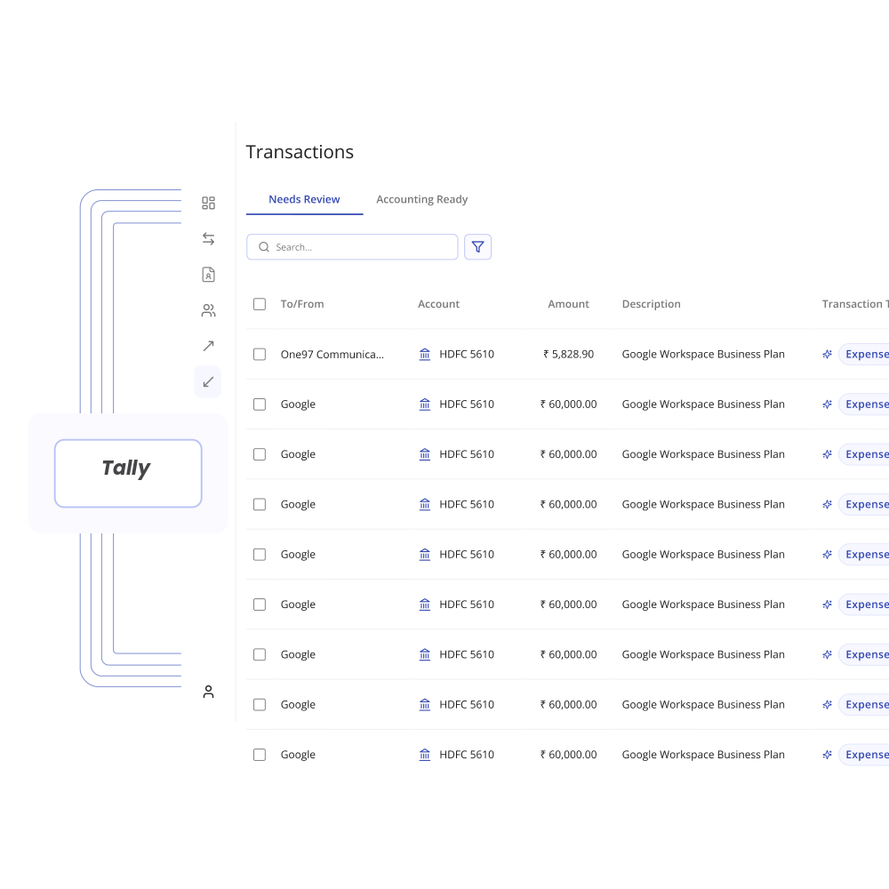 Connect to Your Accounting Tool