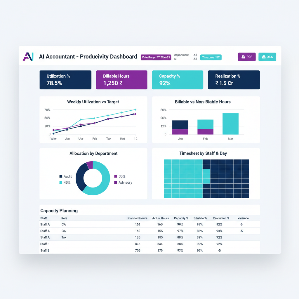 AI Accountant Dashboard