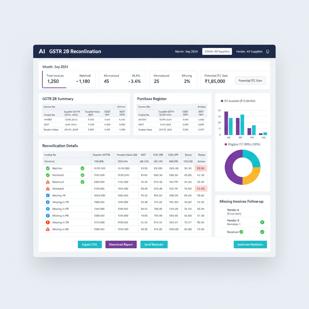 AI Accountant Dashboard