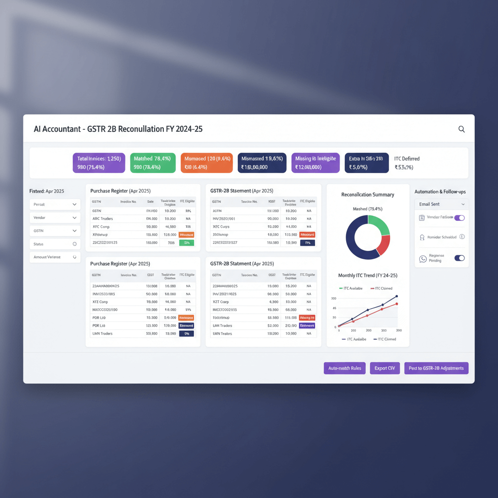 AI Accountant Dashboard
