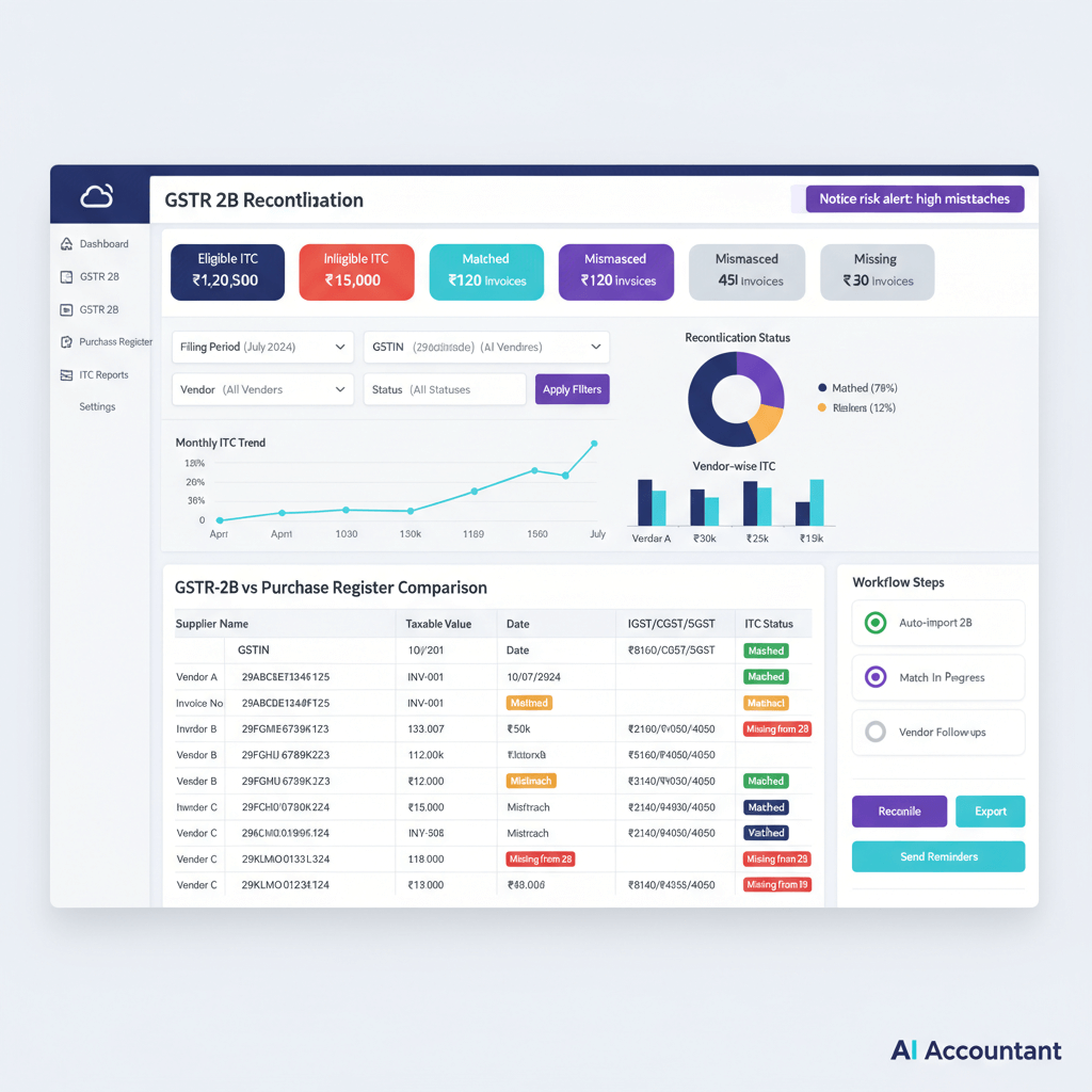 AI Accountant Dashboard