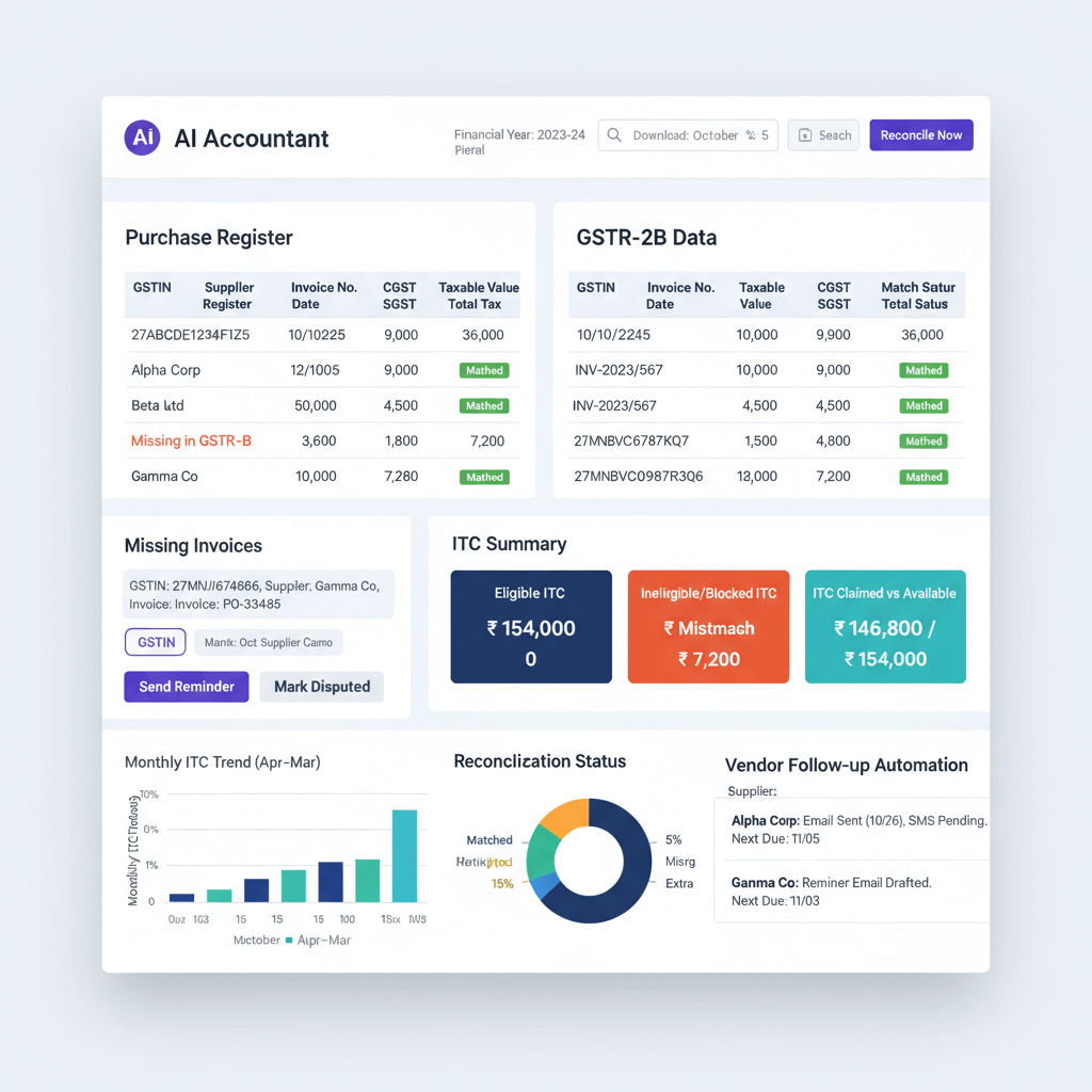 AI Accountant Dashboard