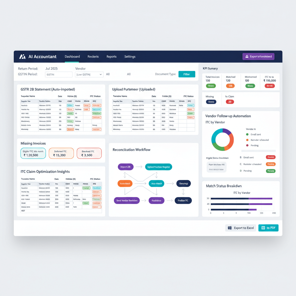 AI Accountant Dashboard