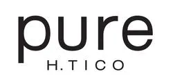 Logo „pure H.TICO“ in schwarzer Schrift auf hellem Hintergrund.