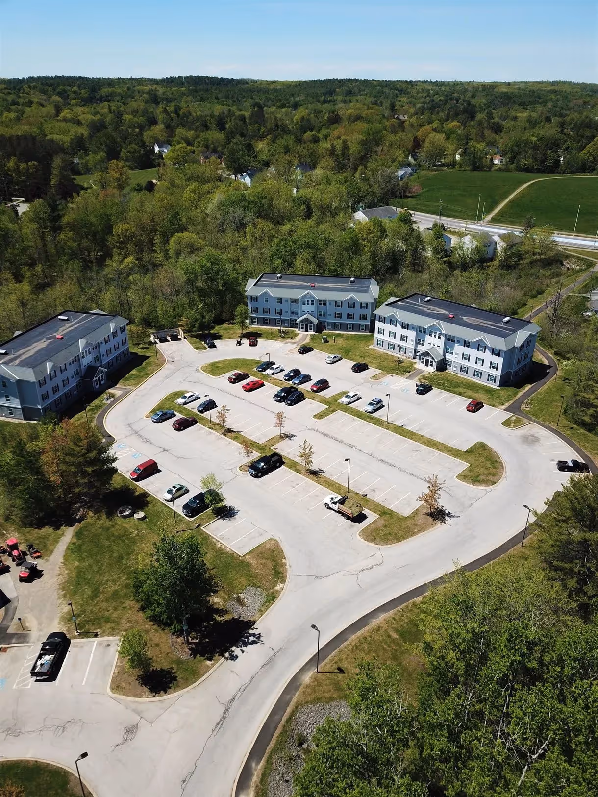 exterior of property