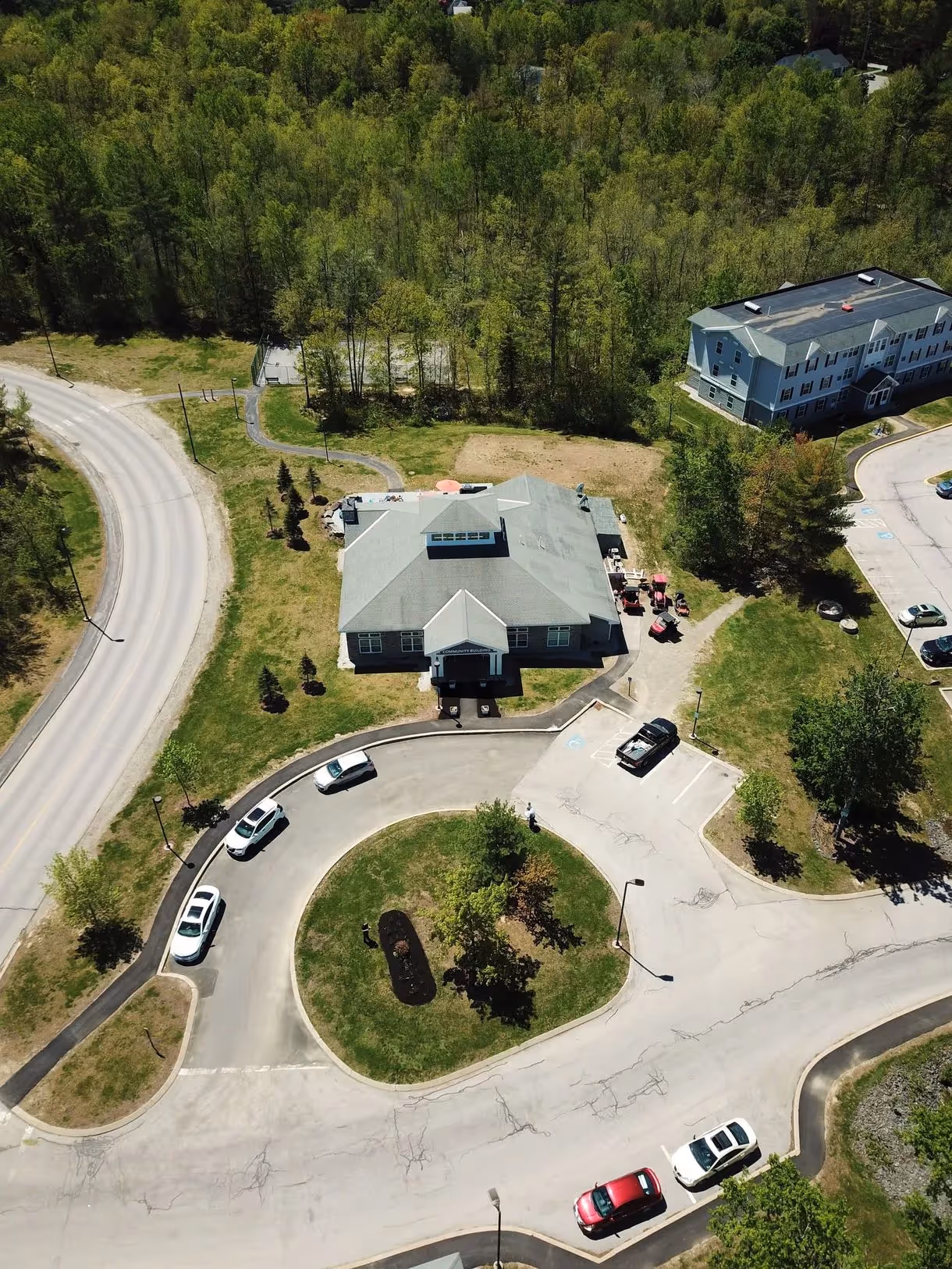 exterior of property