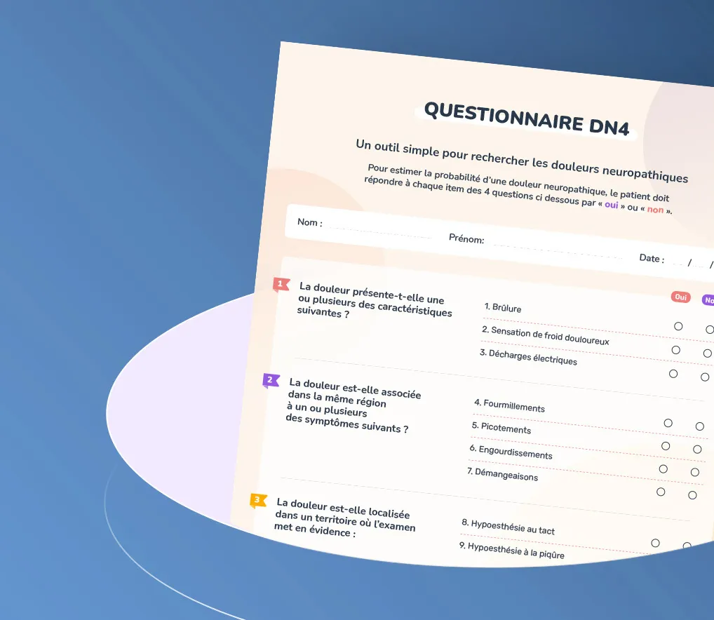 Le questionnaire DN4 - Erevo Formation