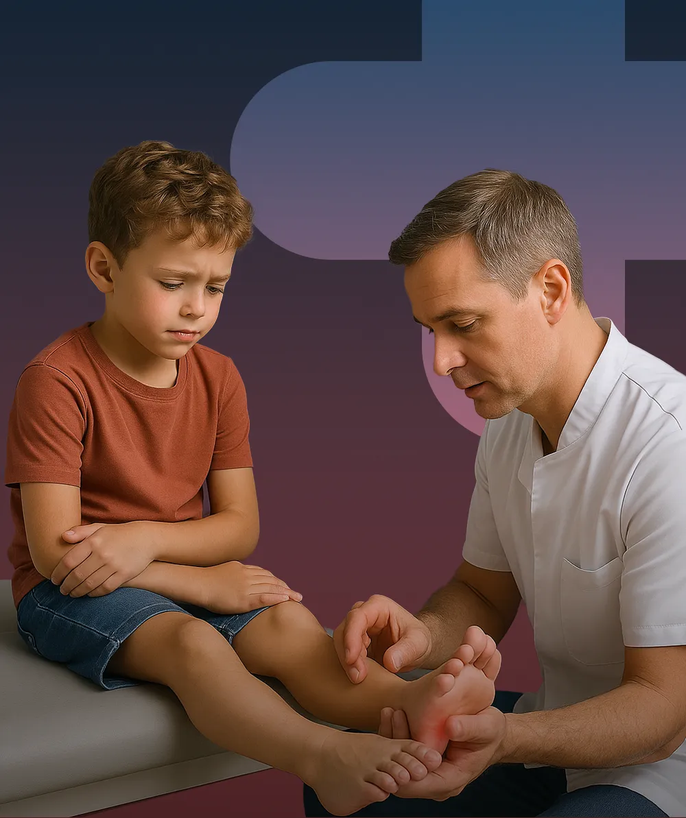 Douleur aiguë chez l'enfant