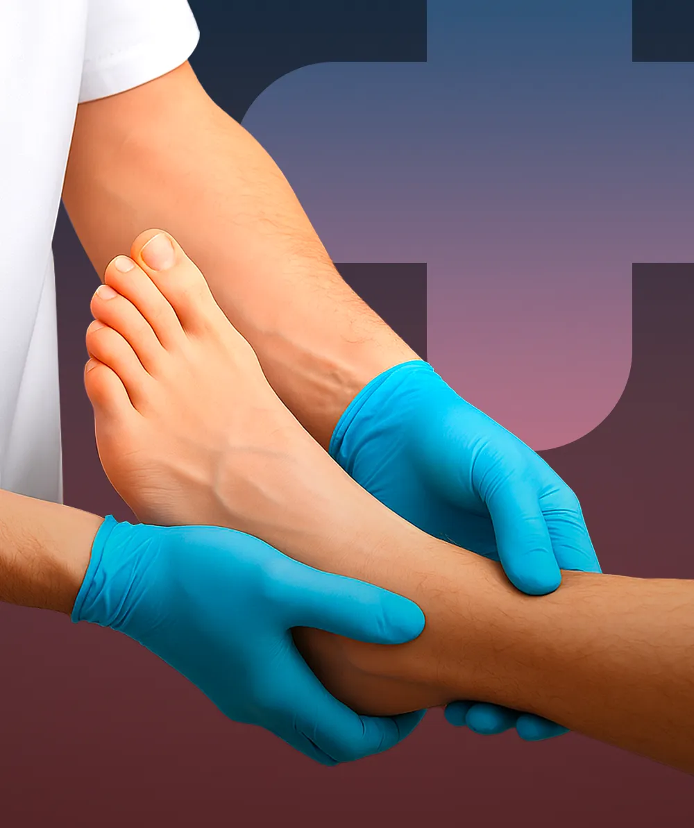 L'entorse de la cheville