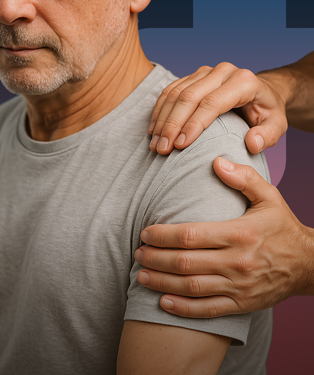 Douleur aigue de l'épaule dans un contexte professionnel