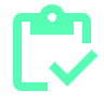 <svg xmlns="http://www.w3.org/2000/svg" height="24px" viewBox="0 -960 960 960" width="24px" fill="#55fdb5"><path d="M620-163 450-333l56-56 114 114 226-226 56 56-282 282Zm220-397h-80v-200h-80v120H280v-120h-80v560h240v80H200q-33 0-56.5-23.5T120-200v-560q0-33 23.5-56.5T200-840h167q11-35 43-57.5t70-22.5q40 0 71.5 22.5T594-840h166q33 0 56.5 23.5T840-760v200ZM480-760q17 0 28.5-11.5T520-800q0-17-11.5-28.5T480-840q-17 0-28.5 11.5T440-800q0 17 11.5 28.5T480-760Z"/></svg>