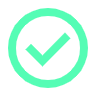 <svg xmlns="http://www.w3.org/2000/svg" height="24px" viewBox="0 -960 960 960" width="24px" fill="#55fdb5"><path d="m424-296 282-282-56-56-226 226-114-114-56 56 170 170Zm56 216q-83 0-156-31.5T197-197q-54-54-85.5-127T80-480q0-83 31.5-156T197-763q54-54 127-85.5T480-880q83 0 156 31.5T763-763q54 54 85.5 127T880-480q0 83-31.5 156T763-197q-54 54-127 85.5T480-80Zm0-80q134 0 227-93t93-227q0-134-93-227t-227-93q-134 0-227 93t-93 227q0 134 93 227t227 93Zm0-320Z"/></svg>