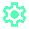 <svg xmlns="http://www.w3.org/2000/svg" height="24px" viewBox="0 -960 960 960" width="24px" fill="#55fdb5"><path d="m370-80-16-128q-13-5-24.5-12T307-235l-119 50L78-375l103-78q-1-7-1-13.5v-27q0-6.5 1-13.5L78-585l110-190 119 50q11-8 23-15t24-12l16-128h220l16 128q13 5 24.5 12t22.5 15l119-50 110 190-103 78q1 7 1 13.5v27q0 6.5-2 13.5l103 78-110 190-118-50q-11 8-23 15t-24 12L590-80H370Zm70-80h79l14-106q31-8 57.5-23.5T639-327l99 41 39-68-86-65q5-14 7-29.5t2-31.5q0-16-2-31.5t-7-29.5l86-65-39-68-99 42q-22-23-48.5-38.5T533-694l-13-106h-79l-14 106q-31 8-57.5 23.5T321-633l-99-41-39 68 86 64q-5 15-7 30t-2 32q0 16 2 31t7 30l-86 65 39 68 99-42q22 23 48.5 38.5T427-266l13 106Zm42-180q58 0 99-41t41-99q0-58-41-99t-99-41q-59 0-99.5 41T342-480q0 58 40.5 99t99.5 41Zm-2-140Z"/></svg>