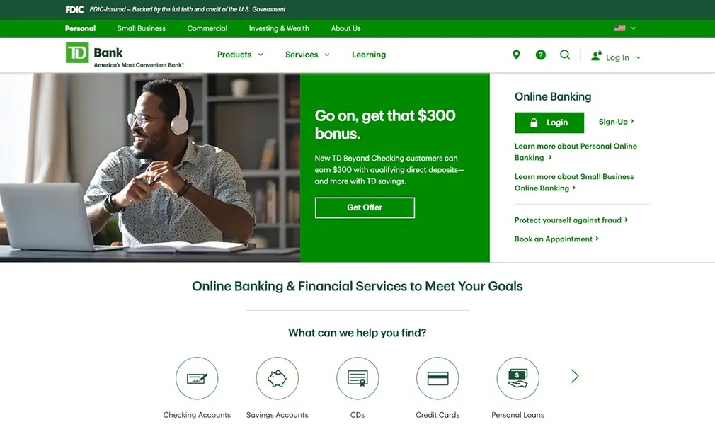 TD Bank.