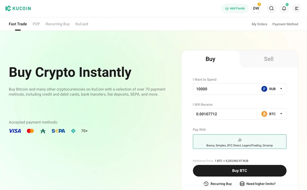 KuCoin.