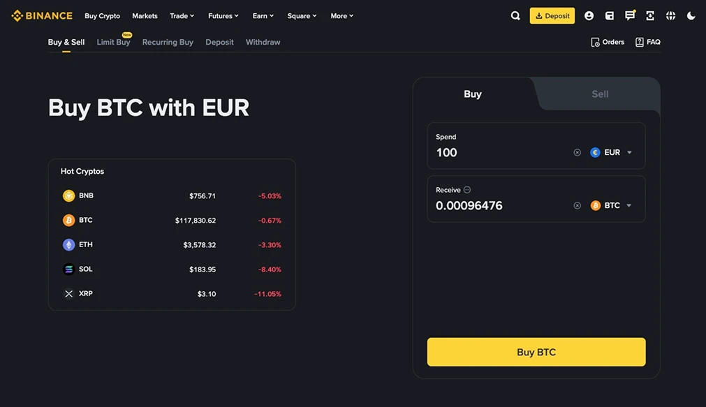 Binance.